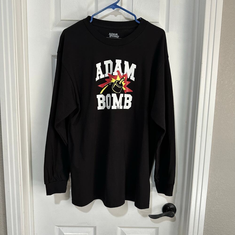 Adam Bomb by The Hundreds Long Sleeve Black Size Large
